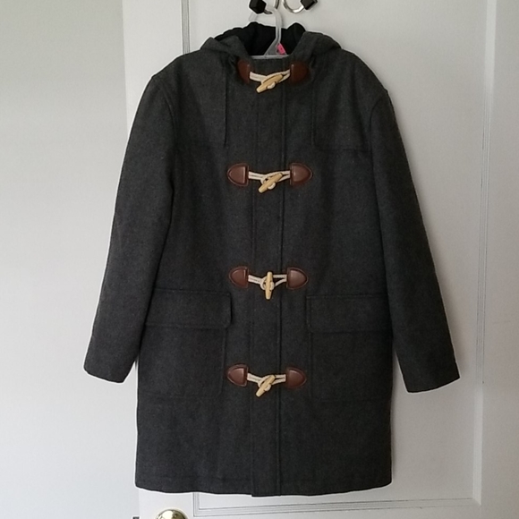 Brooks Brothers Other - Boys Brooks Brothers Hooded Wool Coat